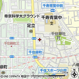 東京都足立区千住宮元町20周辺の地図