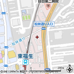 東京都福生市福生2022周辺の地図