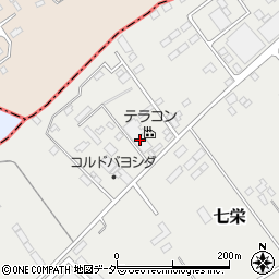 千葉県富里市七栄533-47周辺の地図