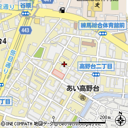 東京都練馬区高野台2丁目23周辺の地図