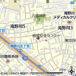 東京都北区滝野川5丁目20-2周辺の地図