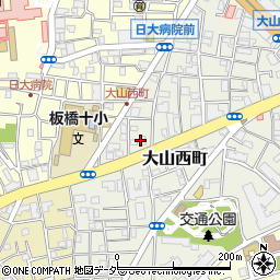 東京都板橋区大山西町69周辺の地図