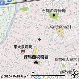 めぐみの会大泉周辺の地図
