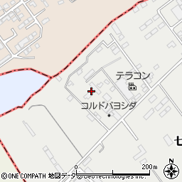 千葉県富里市七栄533-49周辺の地図