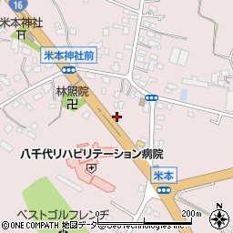 千葉県八千代市米本2012周辺の地図