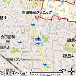 葛飾警察署鎌倉交番周辺の地図