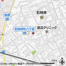 東京都練馬区石神井町8丁目40周辺の地図
