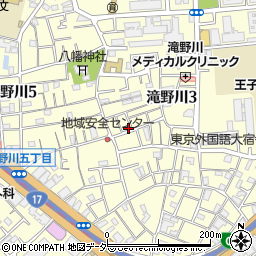 東京都北区滝野川3丁目34-1周辺の地図