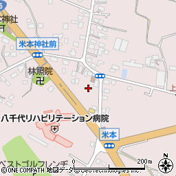 千葉県八千代市米本1999周辺の地図