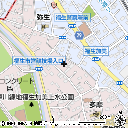 東京都福生市福生1743周辺の地図