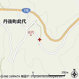 京都府京丹後市丹後町此代1347周辺の地図