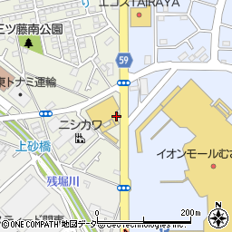 ヤマダ電機テックランド武蔵村山店周辺の地図