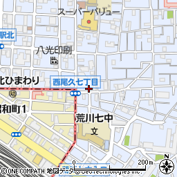 田嶋製本株式会社周辺の地図