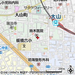 東京都板橋区大山町10周辺の地図