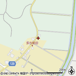 千葉県香取郡多古町多古3周辺の地図