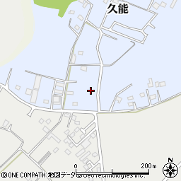 千葉県富里市久能802周辺の地図