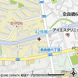 東京都東大和市蔵敷3丁目838周辺の地図