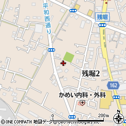 武蔵村山市立第二老人福祉館周辺の地図