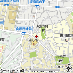 東京東信用金庫板橋支店周辺の地図