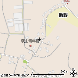 千葉県佐倉市萩山新田545周辺の地図