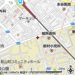 株式会社西武開発　久米川店周辺の地図