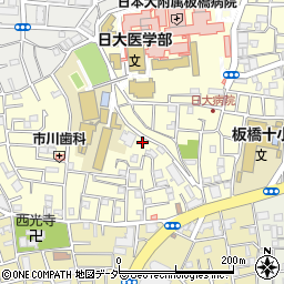 東京都板橋区大谷口上町58-7周辺の地図