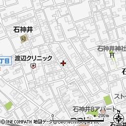 東京都練馬区石神井町8丁目32周辺の地図