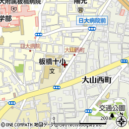 東京都板橋区大谷口上町41周辺の地図