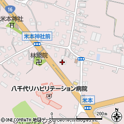 千葉県八千代市米本2025周辺の地図