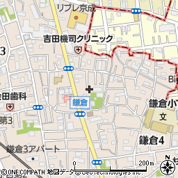 東京都葛飾区鎌倉4丁目15周辺の地図