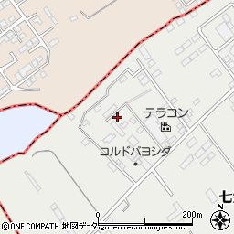 千葉県富里市七栄533-78周辺の地図