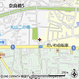 東京都東大和市高木3丁目351-8周辺の地図