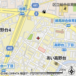 東京都練馬区高野台2丁目22周辺の地図