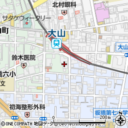 東京都板橋区大山町1周辺の地図