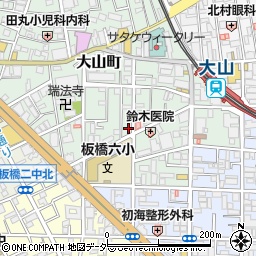 川島表具店周辺の地図