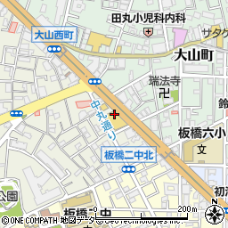 東京都板橋区大山西町3周辺の地図
