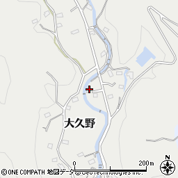 東京都西多摩郡日の出町大久野8609周辺の地図