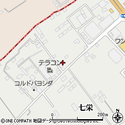 千葉県富里市七栄533-62周辺の地図