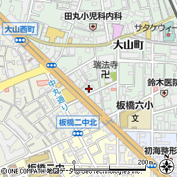 東京都板橋区大山町20周辺の地図