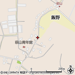 千葉県佐倉市萩山新田547周辺の地図