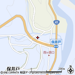 岐阜県下呂市保井戸985周辺の地図