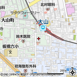 西京信用金庫大山支店周辺の地図
