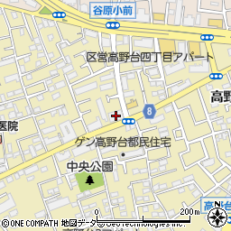 東京都水道局練馬西営業所周辺の地図