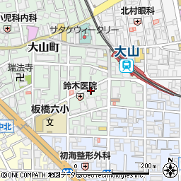 みずほ銀行大山駅前 ＡＴＭ周辺の地図