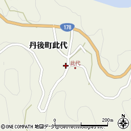 京都府京丹後市丹後町此代1279周辺の地図