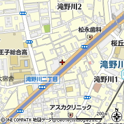 東京都北区滝野川2丁目16周辺の地図