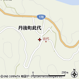 京都府京丹後市丹後町此代1280周辺の地図