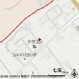 千葉県富里市七栄533-189周辺の地図