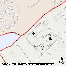 千葉県富里市七栄533-26周辺の地図