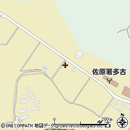 千葉県香取郡多古町多古3525-3周辺の地図